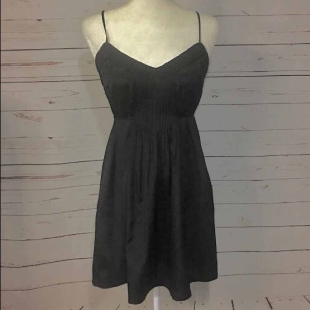 Ecote Summer Fun Spaghetti Strapped Black Dress